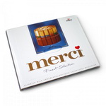 Конфеты Merci молочный шоколад 250 гр. 
